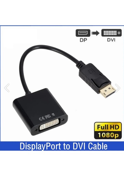 Data Star Datastar Display Port To Dişi DVI Çevirici