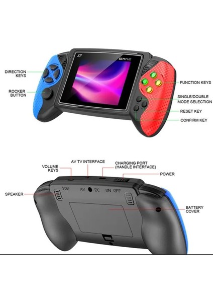 S7 Game Consol 620 Oyunlu
