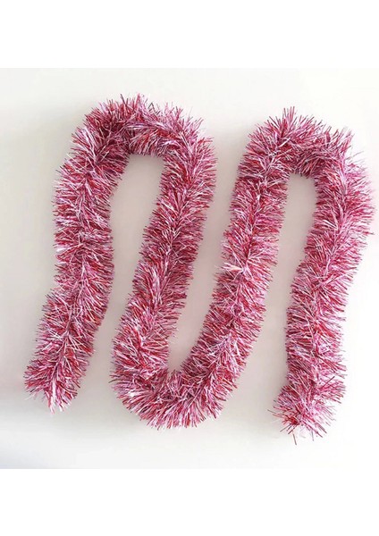 Parti İçin Sim Süs 2 Metre Uzunluk 8 Cm Genişlik Pembe Renk İthal