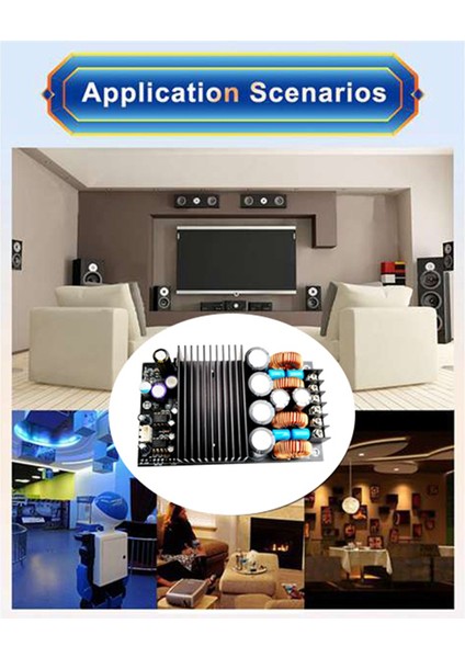 TPA3255 Fever Hıfı Dijital Amplifikatör Kartı 315W+315W Amplifikatör (Yurt Dışından)