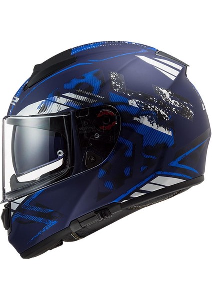 Vector Stencil Full Face Motosiklet Kaski