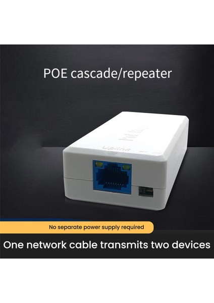 Poe Tekrarlayıcı 10/100MBPS 1 Ila 2 Poe Genişletici IEEE802.3AF/AT 48V (Yurt Dışından)