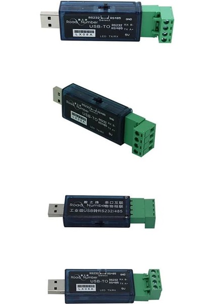 LX08A Usb'den 485'E, Usb'den RS232'YE 485 Çift Fonksiyonlu Dönüştürücü (Yurt Dışından)