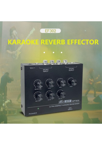 EF302 Ses Miksaj Konsolu USB Ses Mikseri Abd Fişi (Yurt Dışından) fırsatları