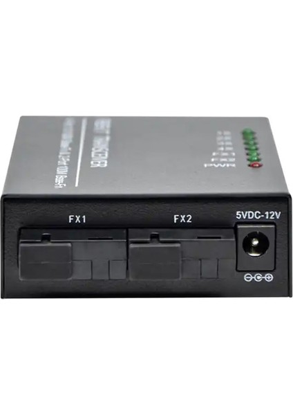 10/100M 2 Fiber Port 4 RJ45 Port Fiber Medya Dönüştürücü Ab Fişi (Yurt Dışından)