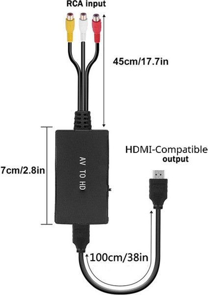 Dönüştürücü Av - HDMI Uyumlu Dönüştürücü (Yurt Dışından) indirimleri