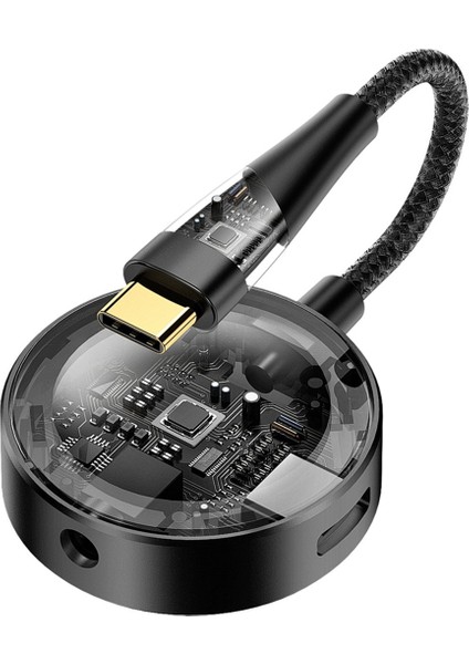 2'si 1 Arada Type C - 3.5 Kulaklık Adaptörü Ses Kulaklık Şarjı PD60W (Yurt Dışından)
