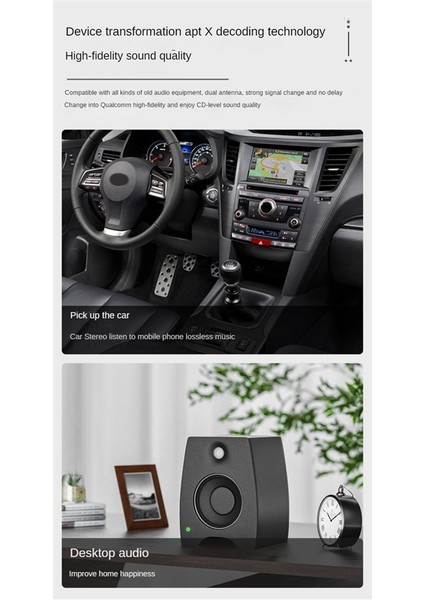 Aux Ses Bluetooth Alıcısı Kayıpsız Csr Ses Adaptörü (Yurt Dışından) modelleri