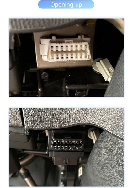 Araba Mini Obd2 Bir Dakika Iki Uzatma Kablosu Otomotiv Evrensel (A) (Yurt Dışından) fırsatları