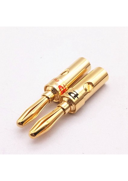 20 Adet Hıfı Muz Altın Kaplamalı Bakır Muz Hoparlör Fişi Hoparlör Için (Yurt Dışından) fırsatları