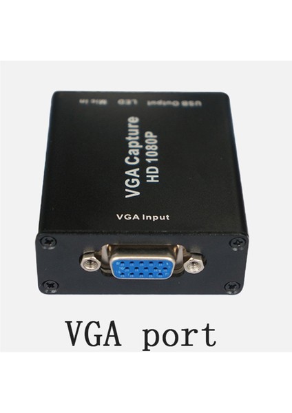 Ses ve Video Yakalama Kartı ile Vga'dan Usb'ye Adaptör Dönüştürücü (Yurt Dışından)