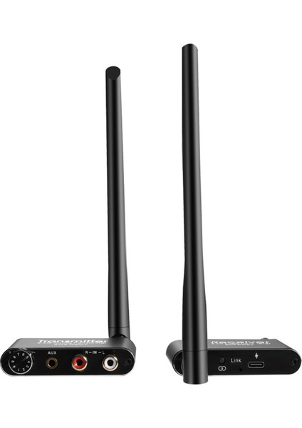 Kablosuz Ses Verici Alıcı 50M 2.4g Kablosuz Ses Adaptörü (Yurt Dışından)