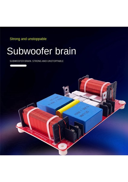 400W Bas Subwoofer Crossover Hifi Yüksek Sadakat Crossover Filtresi (Yurt Dışından)