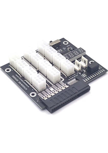 Madencilik Breakout Kartı 12 Port 6pin Güç Modülü Hp 500W Için (Yurt Dışından)