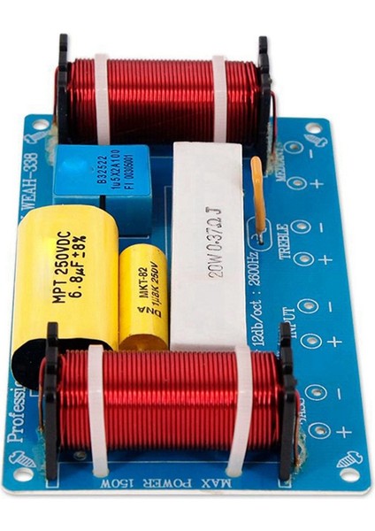120W Yüksek Orta Düşük 3 Yollu Ses Bölücü 5000HZ Yüksek Bas Bölücü (Yurt Dışından)