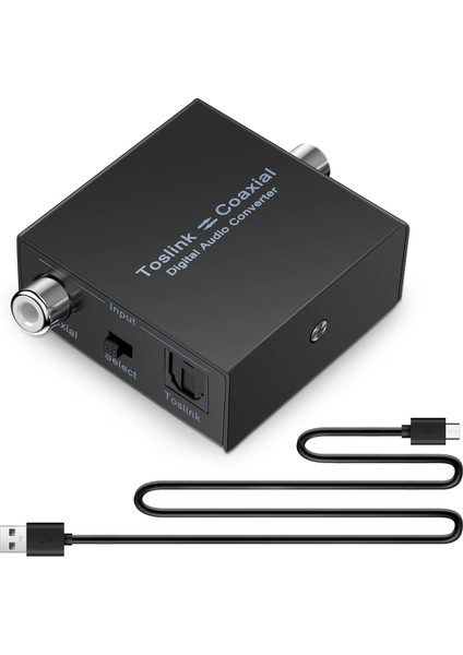 Dijital Ses Dönüştürücü Çift Yönlü Rca Dijital Koaksiyel (Yurt Dışından)