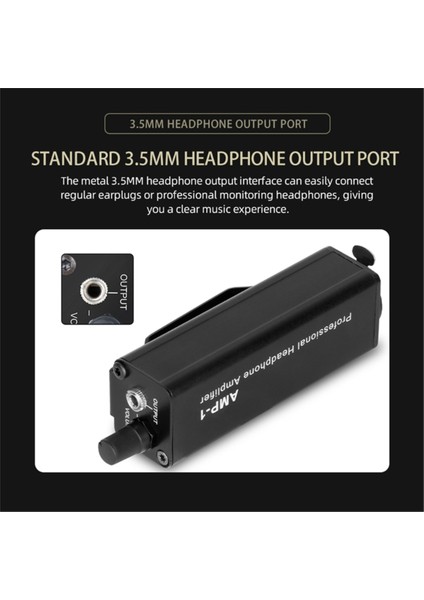 Xlr - 3.5mm Kulaklık Amplifikatörü Müzik Severler Için Girişim Yok (Yurt Dışından) indirimleri