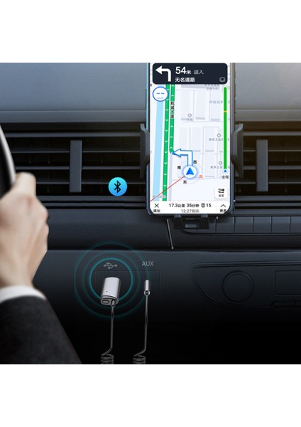 S-28 Araba Bluetooth Adaptörü Kablosuz Araba Bluetooth Alıcısı 3,5 mm Jak (Yurt Dışından) modelleri