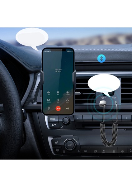 S-28 Araba Bluetooth Adaptörü Kablosuz Araba Bluetooth Alıcısı 3,5 mm Jak (Yurt Dışından) indirimleri