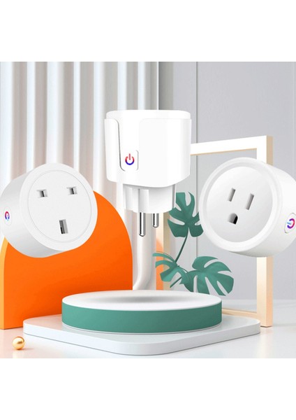 20A Tuya Akıllı Soket Wifi 3pin Adaptörü Ev Ingiltere Fişi (Yurt Dışından) indirimleri