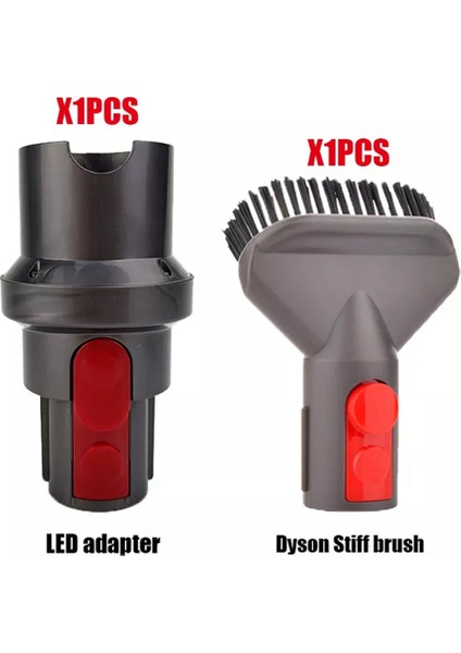 Dyson V7V8V10V11 Fırça Başlığı Için Sert Fırçalı LED Aydınlatma Adaptörü (Yurt Dışından) fırsatları