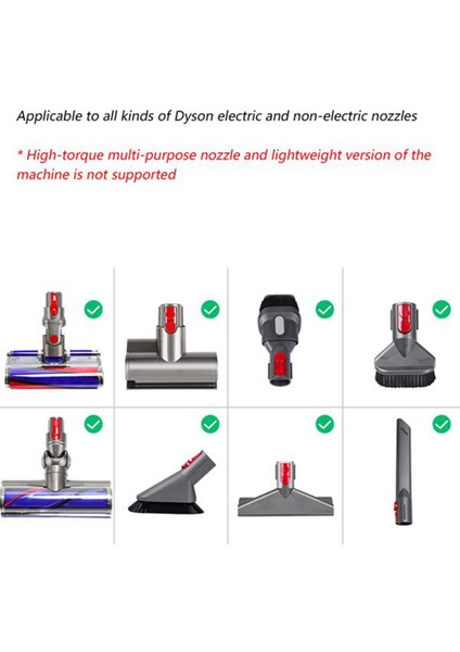 Dyson V7V8V10V11 Fırça Başlığı Için Sert Fırçalı LED Aydınlatma Adaptörü (Yurt Dışından) indirimleri