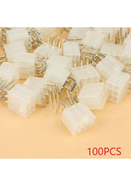 100 Adet 4.2mm 6 Pin Başlık Erkek Pin Grafik Kartı Güç Konnektörü Için (Yurt Dışından) modelleri
