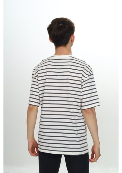 Unisex Çocuk Çizgili Tişört fırsatları