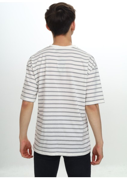 Unisex Çocuk Çizgili Tişört fırsatları