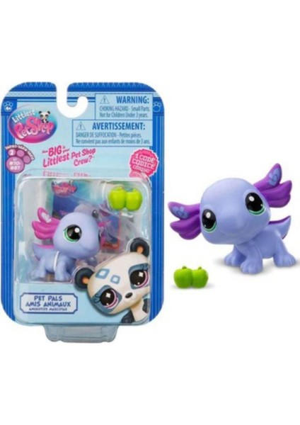 Luxury Littlest Pet Shop Minişler Tekli Paket S1-Mor Aksolotl 1 Adet
