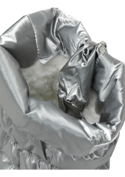 BUCK1103 CHARM SHINY Gümüş Kız Çocuk Kar Botu