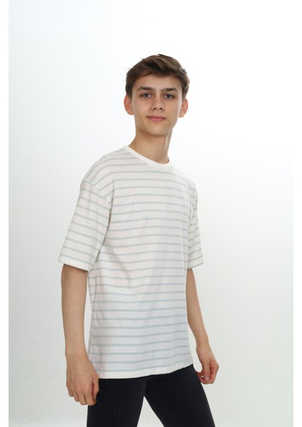 Unisex Çocuk Çizgili Tişört fiyatları