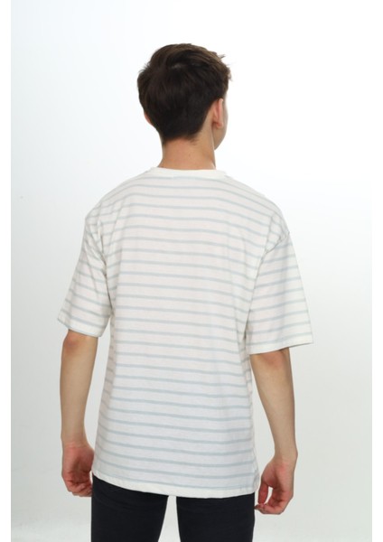 Unisex Çocuk Çizgili Tişört fırsatları