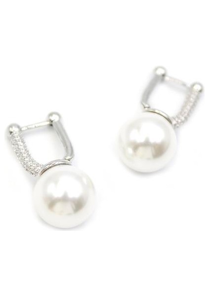 Inci Küpe - Gümüş