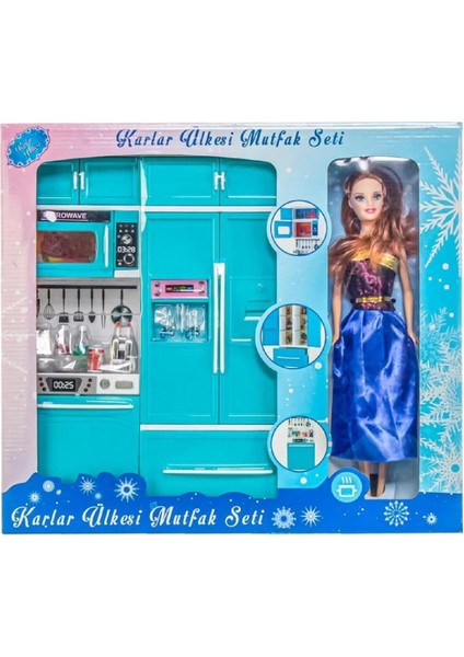 Luxury Oydas 02331 Karlar Ulkesı 2 Lı Dolap Bulasık Bebeklı 1 Adet modelleri