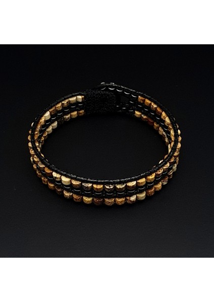 Doğal Taş Bileklik, Jasper ve Hematit Tarz Bileklik, Tasarım Bileklik, Erkek Bileklik, Kadın Bileklik fiyatları