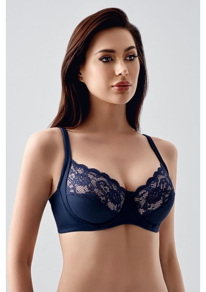 Balenli Toparlayıcı Sütyen C16000 Lacivert modelleri