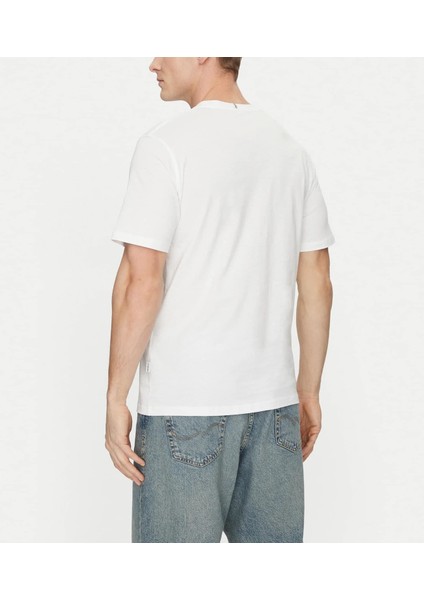 JORFREDERIKSBERG BOX SCRIPT TEE SS CN LN SIFIR YAKA T-SHIRT