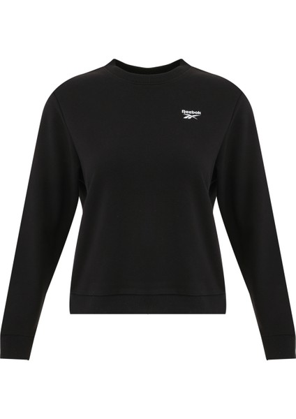 RI SL FT CREW Siyah Kadın Sweatshirt