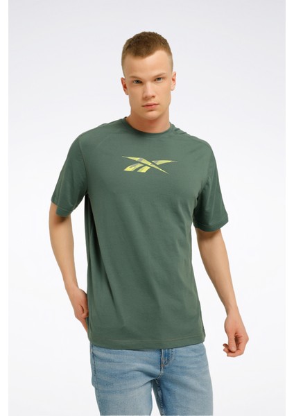 TRAIN SPEEDWICK GFX PASTEL YESIL Erkek Kısa Kol T-Shirt