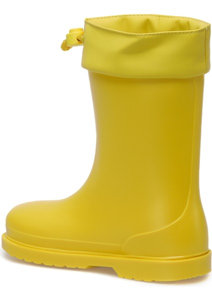 W10101 CHUFO CUELLO BORRE Sarı Unisex Çocuk Yağmur Çizmesi modelleri