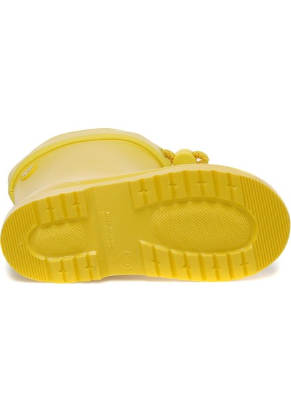 W10101 CHUFO CUELLO BORRE Sarı Unisex Çocuk Yağmur Çizmesi fırsatları