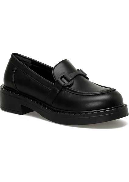 23K-112 3pr Siyah Kadın Loafer