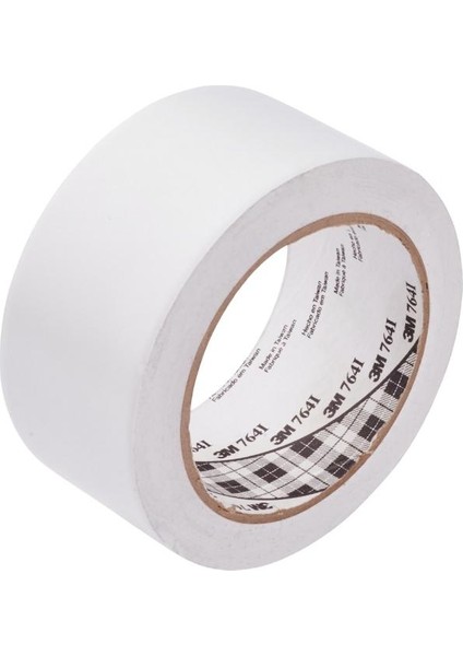 764I Genel Amaçlı Vinil Bant, Beyaz - 50 mm x 33 Mt. (3 Adet)