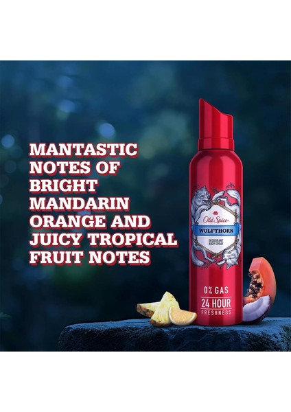 Wolfthorn Erkek Deodorant Vücut Spreyi 140 ml