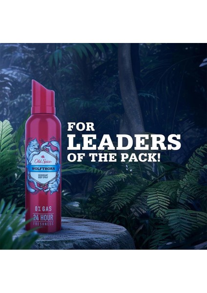 Wolfthorn Erkek Deodorant Vücut Spreyi 140 ml