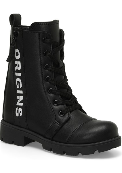 612162.F3PR Siyah Kız Çocuk Sneaker Bot