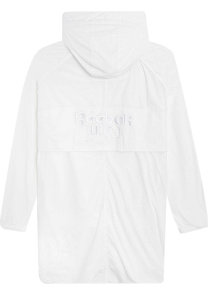 R X Juun.J Windbrea Beyaz Unisex Ceket modelleri
