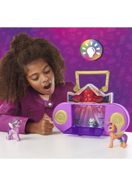 Luxury My Little Pony Müzikli ve Işıklı Mane Melody F3867 Lisanslı Ürün 1 Adet