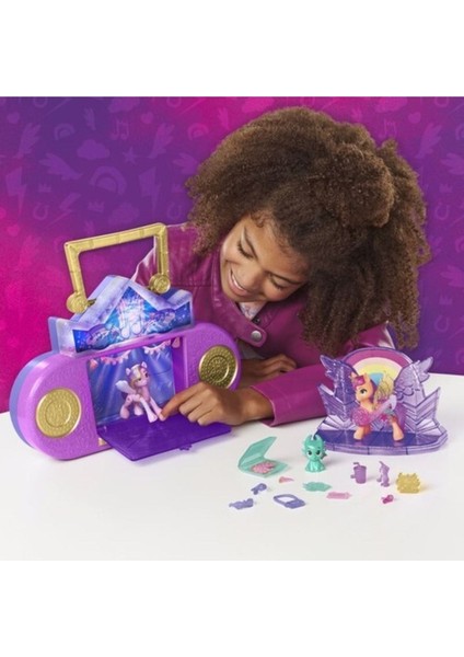 Luxury My Little Pony Müzikli ve Işıklı Mane Melody F3867 Lisanslı Ürün 1 Adet